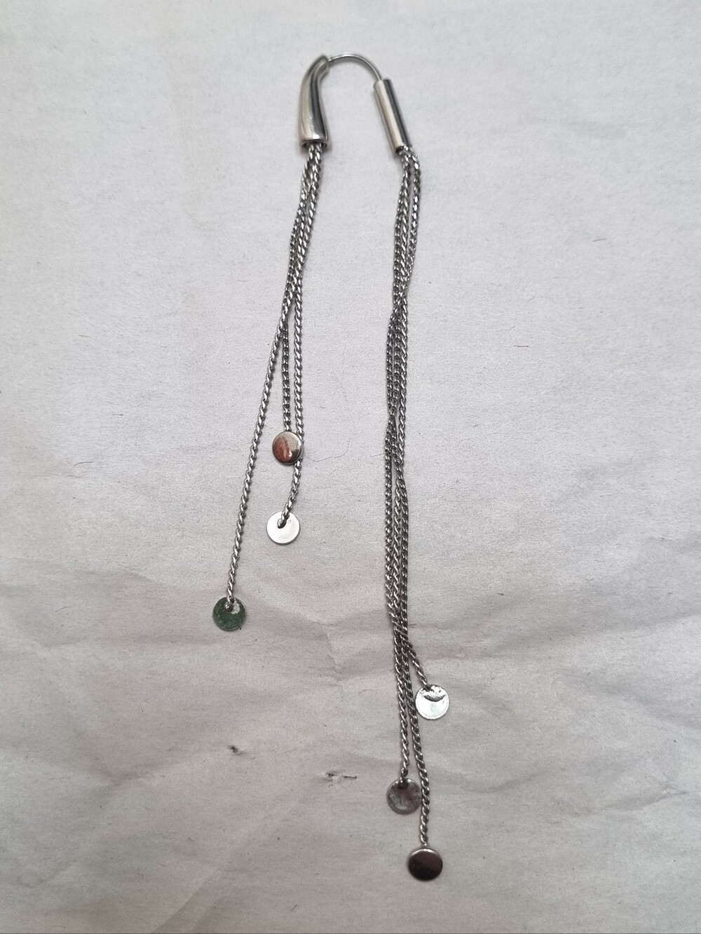 💛 Or 3/$10 Single Statement Earring In Silver Tone